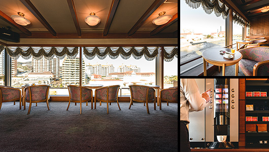 宿泊者専用ウェルカムラウンジ「さろん・ど・若水」