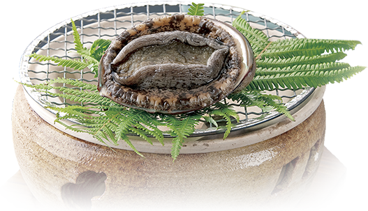 あわびの踊り焼き