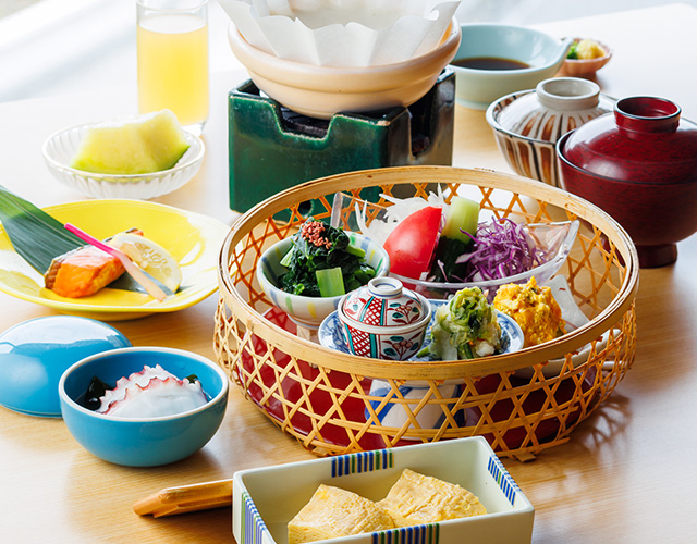 心がなごむ、こだわりの 和朝食