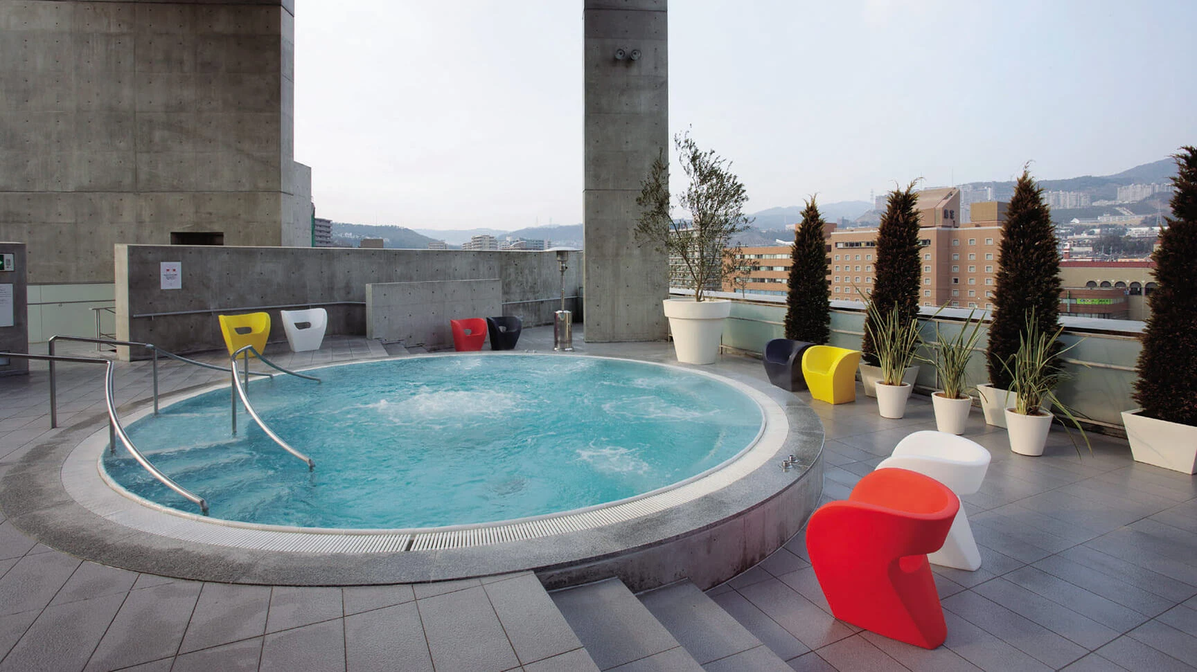 ナチュールスパ宝塚の露天風呂